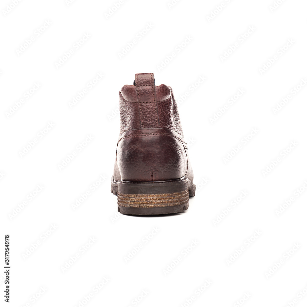 Man shoes on white background Man shoes on white background