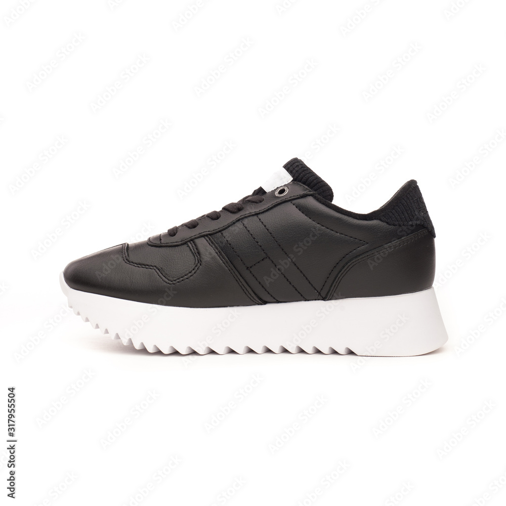 women's sports shoes isolated on white background women's sports shoes isolated on white background