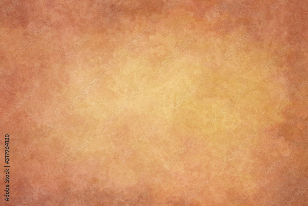 Naklejka premium Orange abstract old balloon circle background