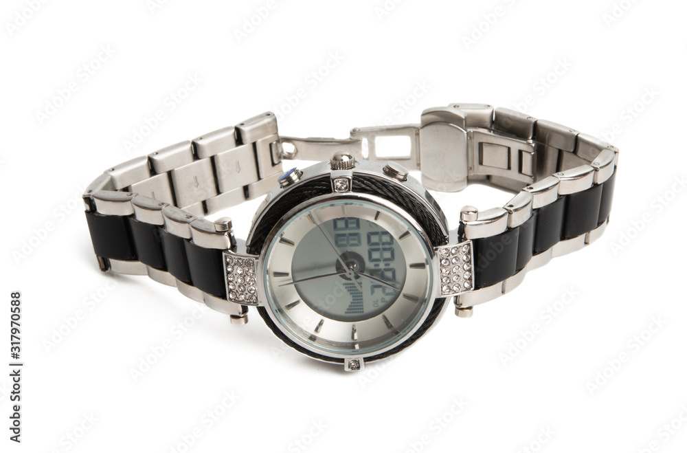 female wristwatch isolated