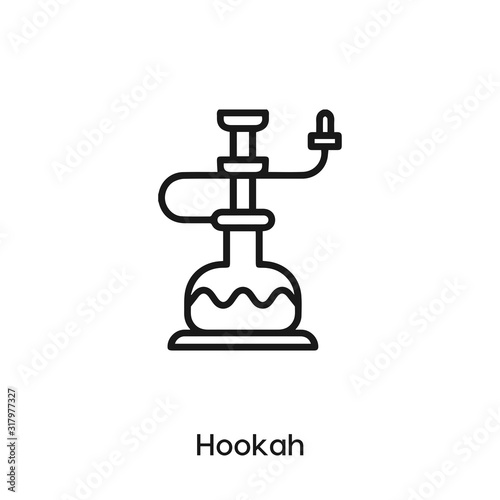hookah icon vector. hookah icon vector symbol illustration. Modern simple vector icon for your design. hookah icon vector.	