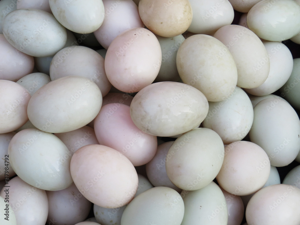 Village market lots of duck fresh eggs for sale Village market lots of duck fresh eggs for sale