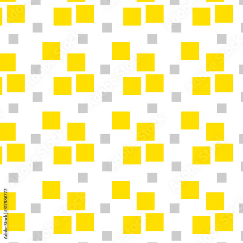Square seamless pattern Abstract vector geometric background.Print for interior design and fabric