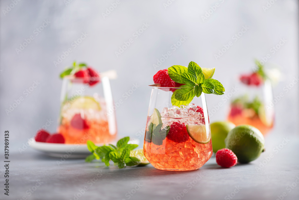 Raspberry mojito Raspberry mojito