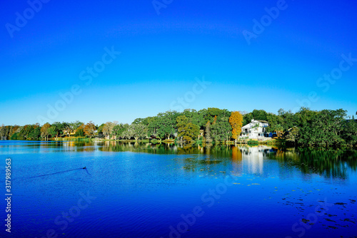 Landscape of Hillsborough river at Tampa, Florida  © Feng