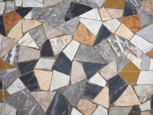 Foto brown and grey marble texture background