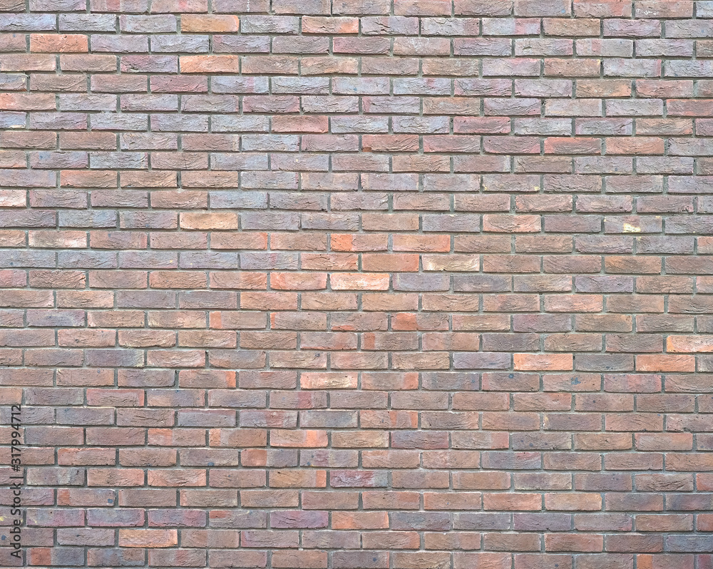 Obraz premium red brick wall background