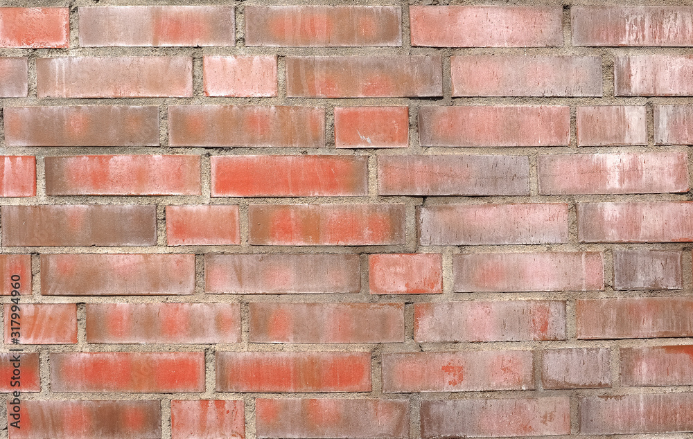 Obraz premium red brick texture background
