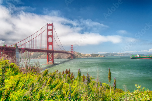 San Francisco California Golden Gate bridge daytime