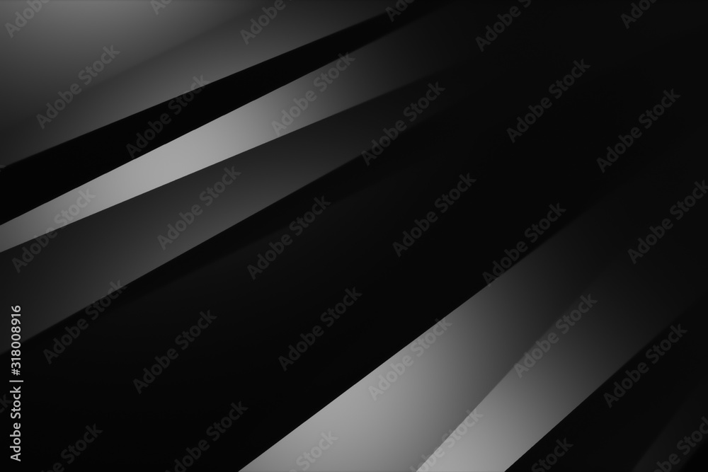 Abstract black diagonal lines background. Geometric creative design