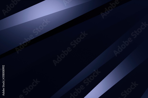 Abstract black and blue diagonal lines background. Geometric creative design