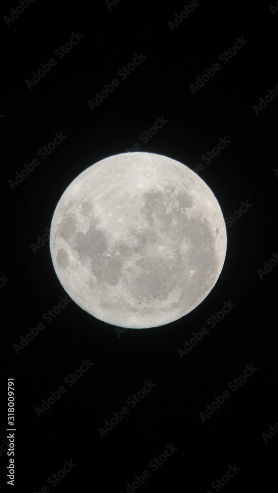 Obraz premium księżyc na niebie
