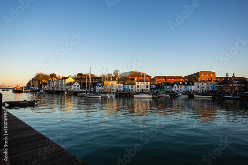 Weymouth Harbour in Winter