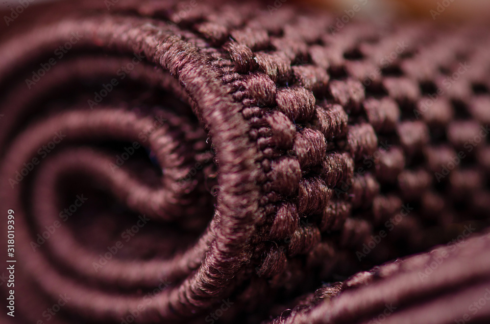 Brown fabric material cloth macro blur background Brown fabric material cloth macro blur background