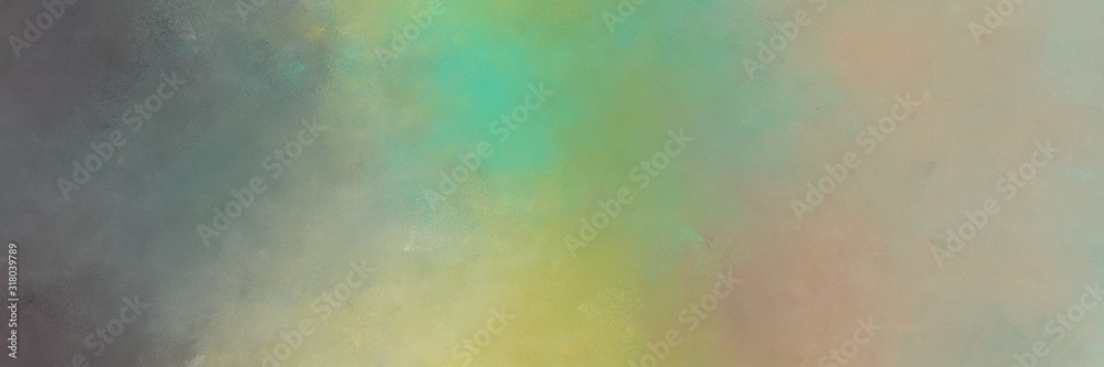 horizontal dark sea green, dim gray and tan colored vintage abstract painted background with space for text or image. can be used as header or banner horizontal dark sea green, dim gray and tan colored vintage abstract painted background with space for text or image. can be used as header or banner