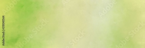 horizontal abstract painting background texture with tan, khaki and yellow green colors and space for text or image. can be used as background or texture element