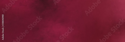 horizontal colorful grungy painting background graphic with dark pink  dark moderate pink and very dark pink colors and space for text or image. can be used as background or texture element
