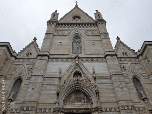 Napoli - Facciata del Duomo di Santa Maria Assunta