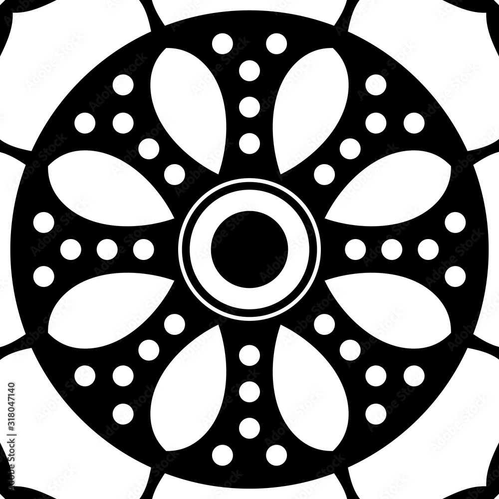 Mandala decorative ornament. Can be used for greeting card, phone case print, etc. Hand drawn background, vector isolated on white. EPS 10 Mandala decorative ornament. Can be used for greeting card, phone case print, etc. Hand drawn background, vector isolated on white. EPS 10