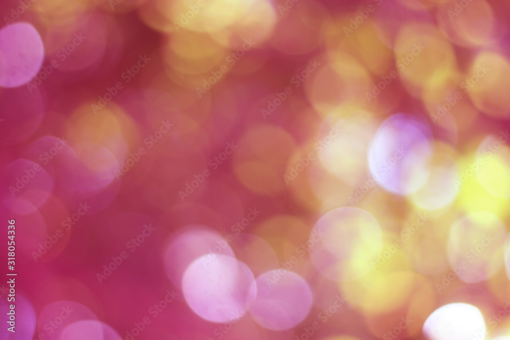 Yellow and pink bokeh background Yellow and pink bokeh background