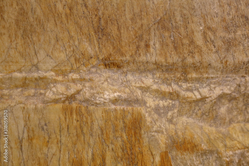 Beautiful textured surface of natural stone at the mineral exhibition