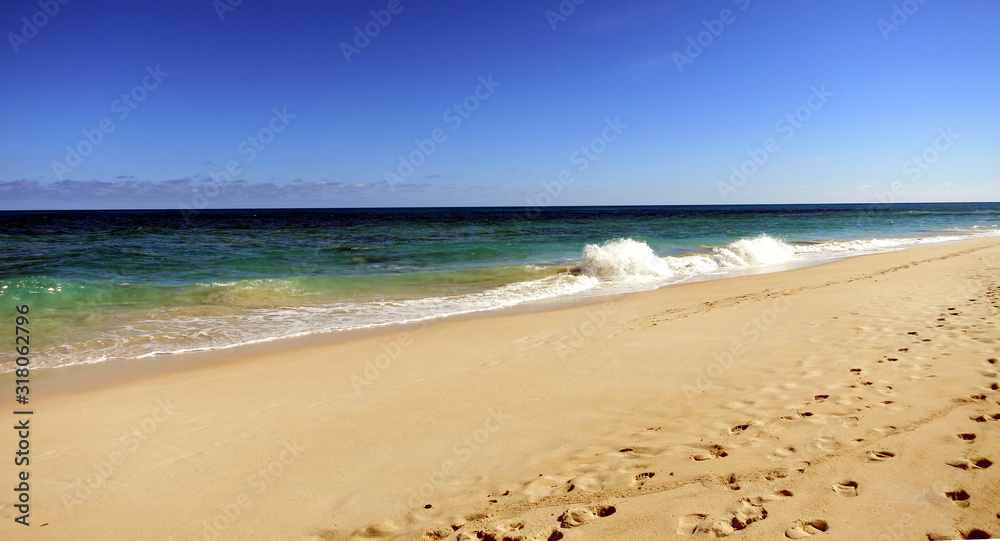 waves on the beach at Canary Islands waves on the beach at Canary Islands