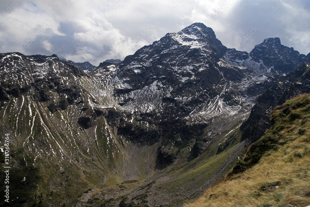 Hochstein (2543 m) in Tauern Mountains, Steiemark area, Austria