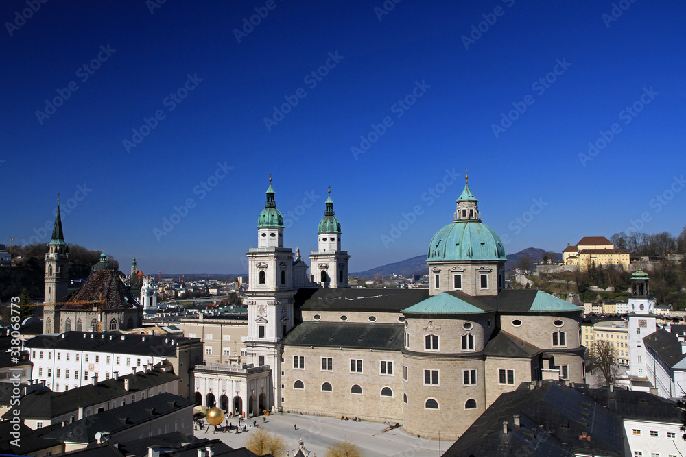 Salzburg Cathedral - Cathedral of Saints Rupert and Vergilius, Roman Catholic church in Salzburg, Austria