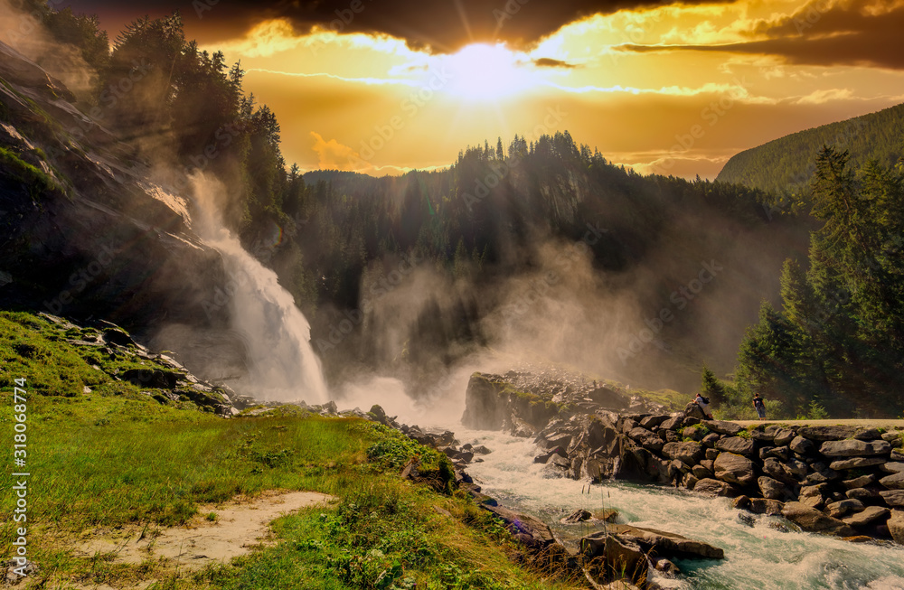 Wasserfälle Krimml Austria