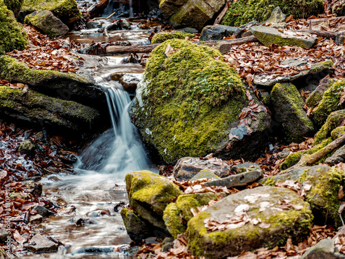 Die Heslacher Wasserfälle in Stuttgart photo