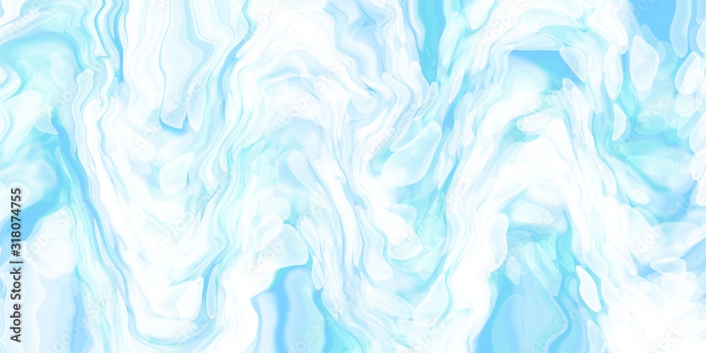 Obraz premium Abstract Marbled Background. Ideal concept of peace and relaxation represented by the colors and the pattern of the image.
