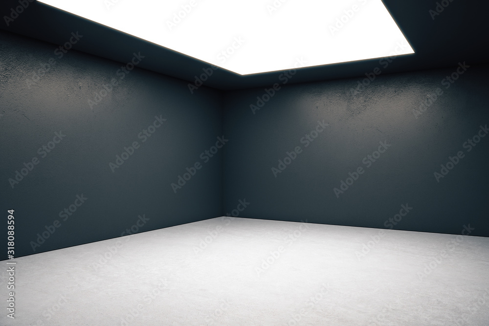 Contemporary room interior