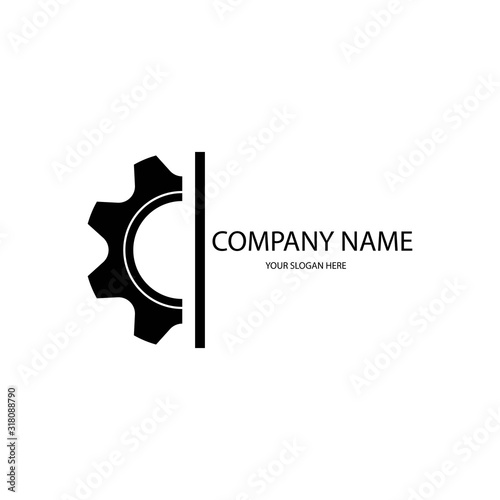 gear logo vector