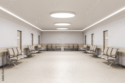 Contemporary waiting room