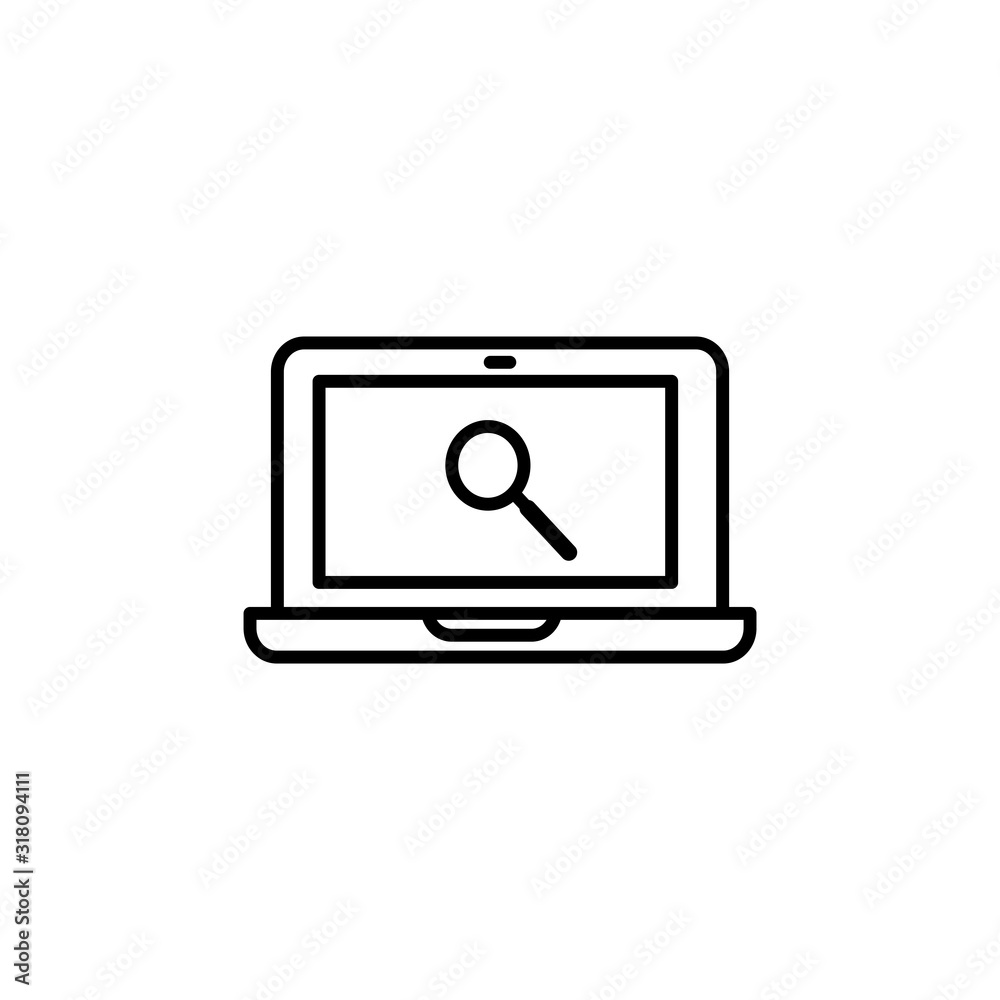 Laptop icon design Laptop icon design