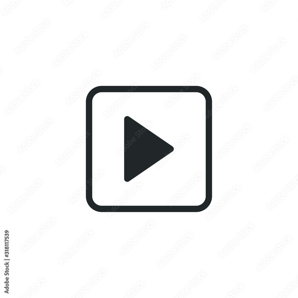play buttons icon template color editable. play buttons symbol vector sign isolated on white background illustration for graphic and web design. play buttons icon template color editable. play buttons symbol vector sign isolated on white background illustration for graphic and web design.
