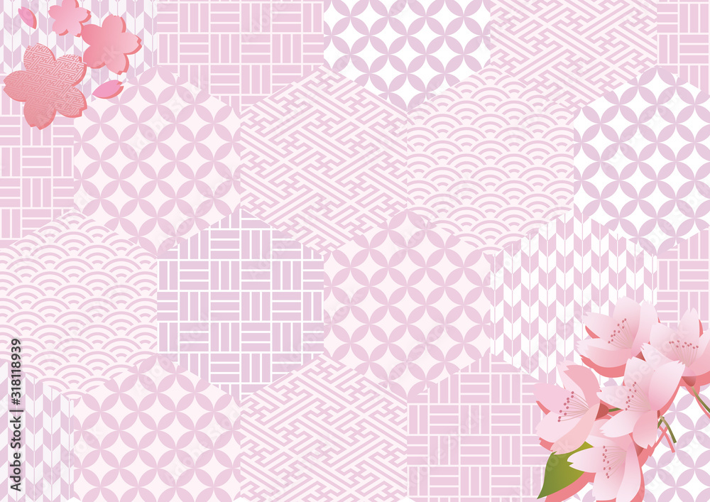桜 フレーム 背景素材 和柄 和風 和風フレーム 春 Stock Vector Adobe Stock 桜 フレーム 背景素材 和柄 和風 和風フレーム 春 Stock Vector Adobe Stock