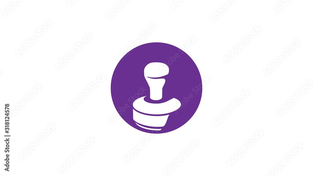 Approved Stamp icon, accepted symbol vector Approved Stamp icon, accepted symbol vector
