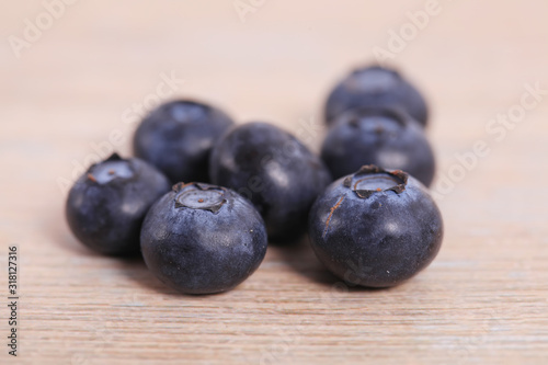 Fresh blueberries