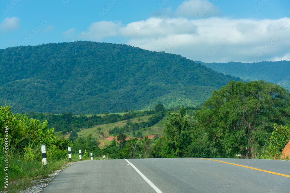 Scenic View Of Moutains Against Sky