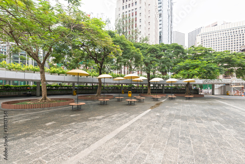 Photography modern business center in hongkong