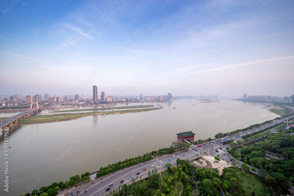 Panoramic picture of China nanchang