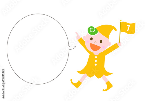 SDGs GOAL7 image unisex fairy child illustration