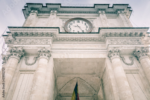 Triumphal arch in Chisinau