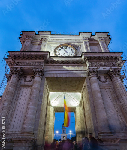 Triumphal arch in Chisinau