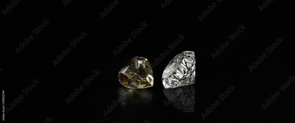 Diamonds are valuable, expensive and rare. For making jewelry	