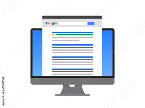 Search Result - SEO Concept