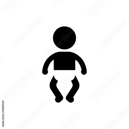 recognizable sign attention area for baby