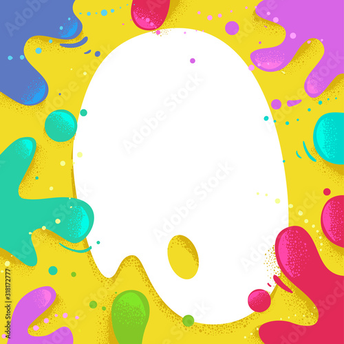 Palette Board Splats Backgr...