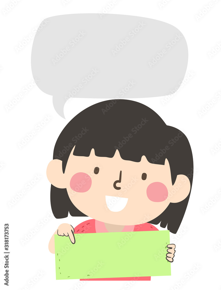 Kid Girl Name Letters Spell Illustration Kid Girl Name Letters Spell Illustration